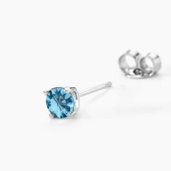 Histoire d'Or Boucles D'oreilles Puces Rio Argent Blanc Oxyde* Boucles D'Oreilles|Boucles D'Oreilles Fantaisie