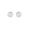 Outlet Histoire d'Or Boucles D'oreilles Puces Selima Argent Blanc