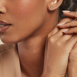 Best Histoire d'Or Boucles D'oreilles Puces Starlight Or Jaune Diamant