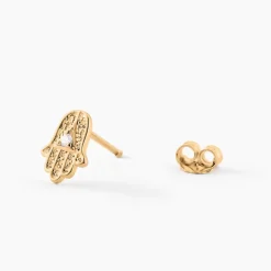 Outlet Histoire d'Or Boucles D'oreilles Puces Stijn Oxydes De Zirconium