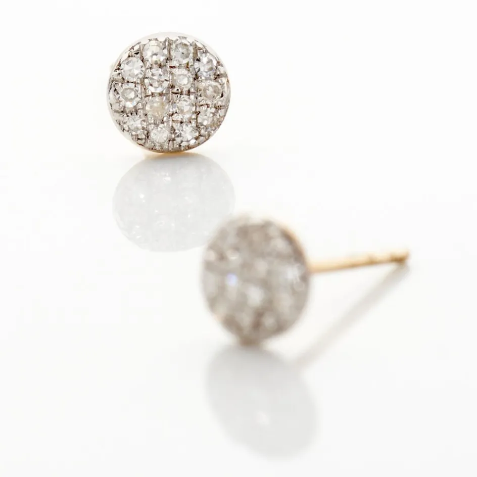 Best Histoire d'Or Boucles D'oreilles Puces Teani or jaune diamant