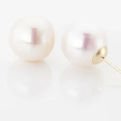 Histoire d'Or Boucles D'oreilles Puces Ursulina Or Jaune Perle De Culture* Boucles D'Oreilles|Clous D'Oreilles