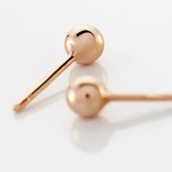 Hot Histoire d'Or Boucles D'oreilles Puces Virgie argent rose