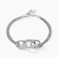 Histoire d'Or Bracelet Abassia Argent Blanc* Bracelets|Bracelets Fantaisie