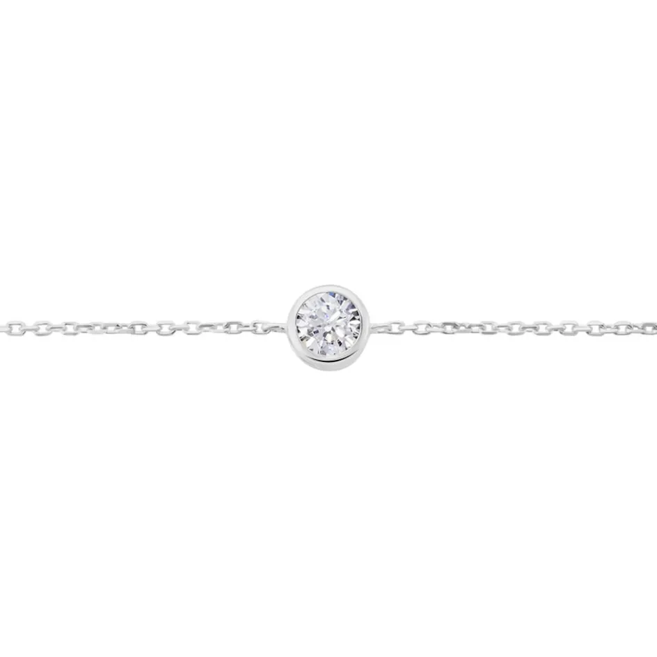 Histoire d'Or Bracelet Abha Argent Blanc Oxyde De Zirconium* Bracelets|Bracelets Fantaisie