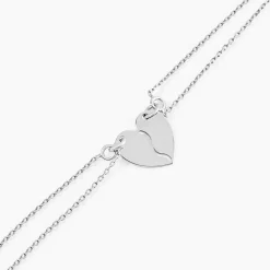 Clearance Histoire d'Or Bracelet Abrar Argent Blanc