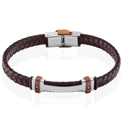 Discount Histoire d'Or Bracelet Acier Blanc Ludovic Oxyde De Zirconium