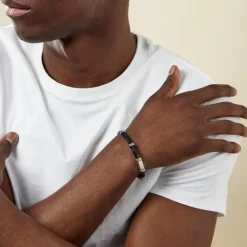 Histoire d'Or Bracelet Acier Blanc Pacome* Bracelets|Bracelets Fantaisie