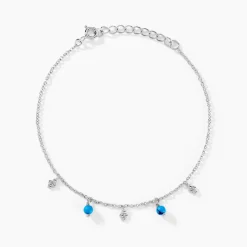 Histoire d'Or Bracelet Adiva Argent Blanc Turquoise* Bracelets|Bracelets Fantaisie