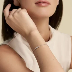 Histoire d'Or Bracelet Adonia Argent Blanc Oxyde De Zirconium* Bracelets|Bracelets Fantaisie