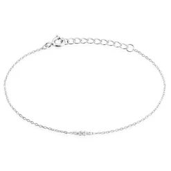 Histoire d'Or Bracelet Adriaan Argent Blanc Oxyde De Zirconium