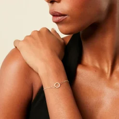 Outlet Histoire d'Or Bracelet Aislin Or Jaune Diamant