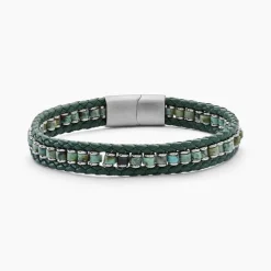 Histoire d'Or Bracelet Alassio Acier Blanc Turquoise* Bracelets|Bracelets Fantaisie