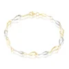 Clearance Histoire d'Or Bracelet Alejo Maille Fantaisie Or Bicolore