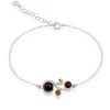 Clearance Histoire d'Or Bracelet Alexa Argent Blanc Ambre