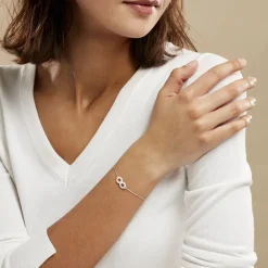 Online Histoire d'Or Bracelet Alicia Argent Blanc Céramique argent blanc céramique blanche