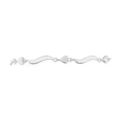 Best Histoire d'Or Bracelet Amor Argent Blanc Oxyde De Zirconium