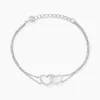 Histoire d'Or Bracelet Anne-ael Argent Blanc Oxyde De Zirconium* Bracelets|Bracelets Fantaisie