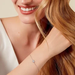 Histoire d'Or Bracelet Annouk Argent Blanc Oxyde De Zirconium* Bracelets|Bracelets Fantaisie