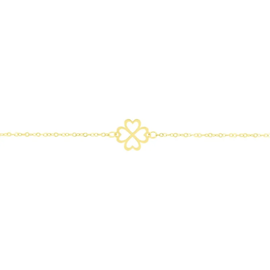 Clearance Histoire d'Or Bracelet Aquilegia Or Jaune