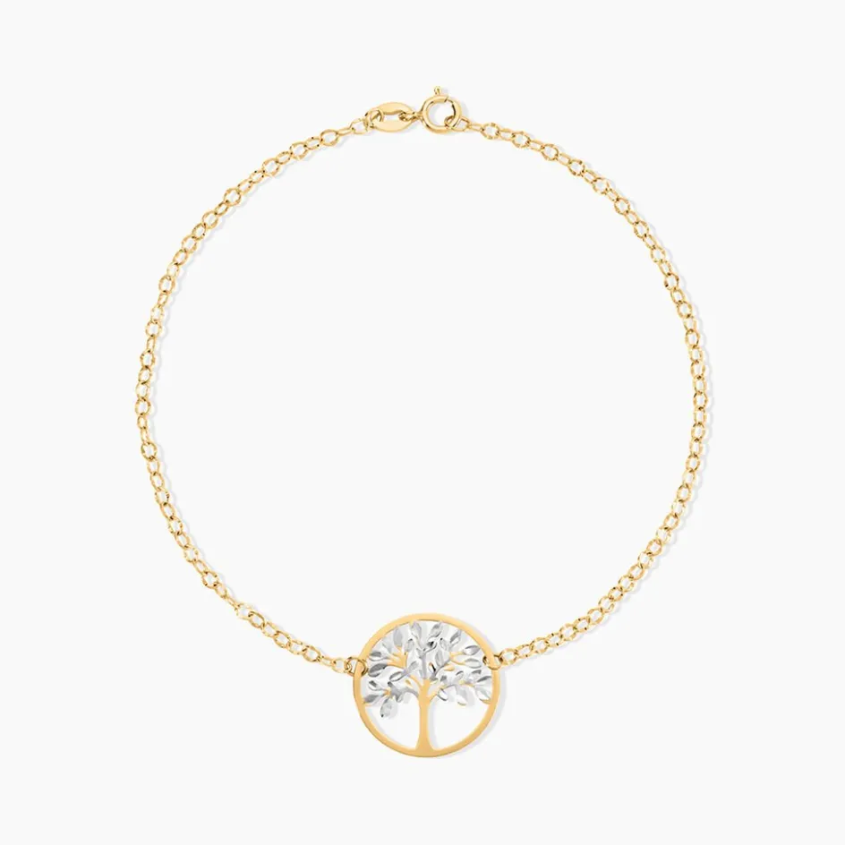 Clearance Histoire d'Or Bracelet Aragorn Or Bicolore