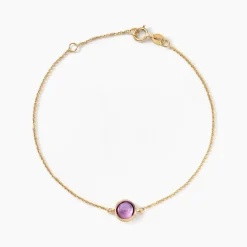 Histoire d'Or Bracelet Arenale Or Jaune Amethyste* Bracelets