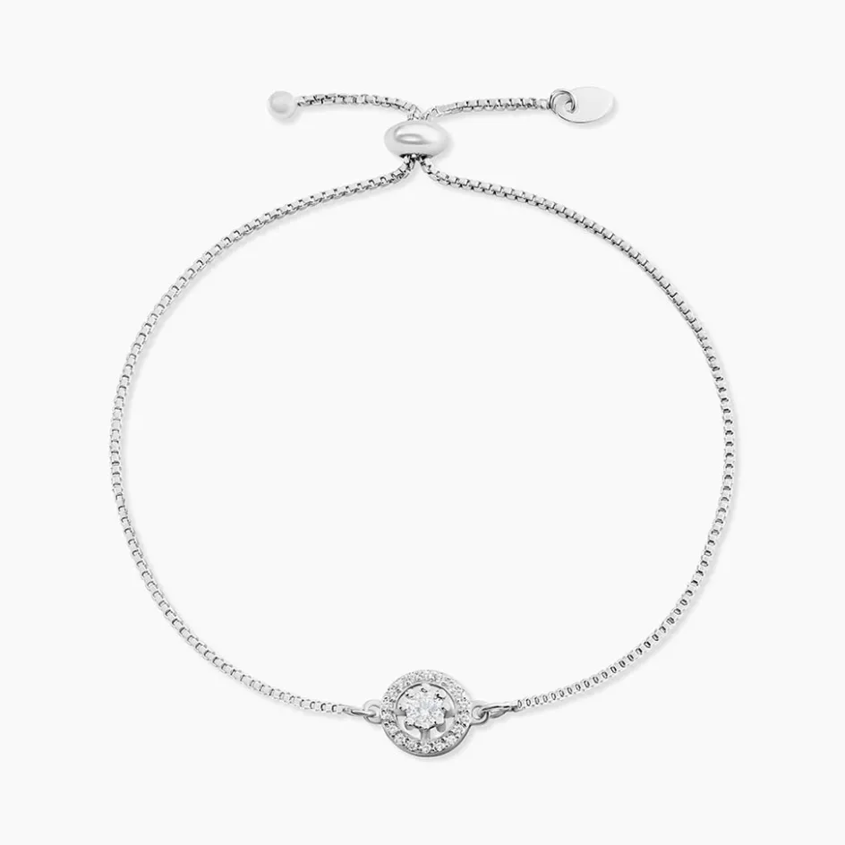 Histoire d'Or Bracelet Argent Blanc Angerona Oxydes De Zirconium* Bracelets|Bracelets Fantaisie