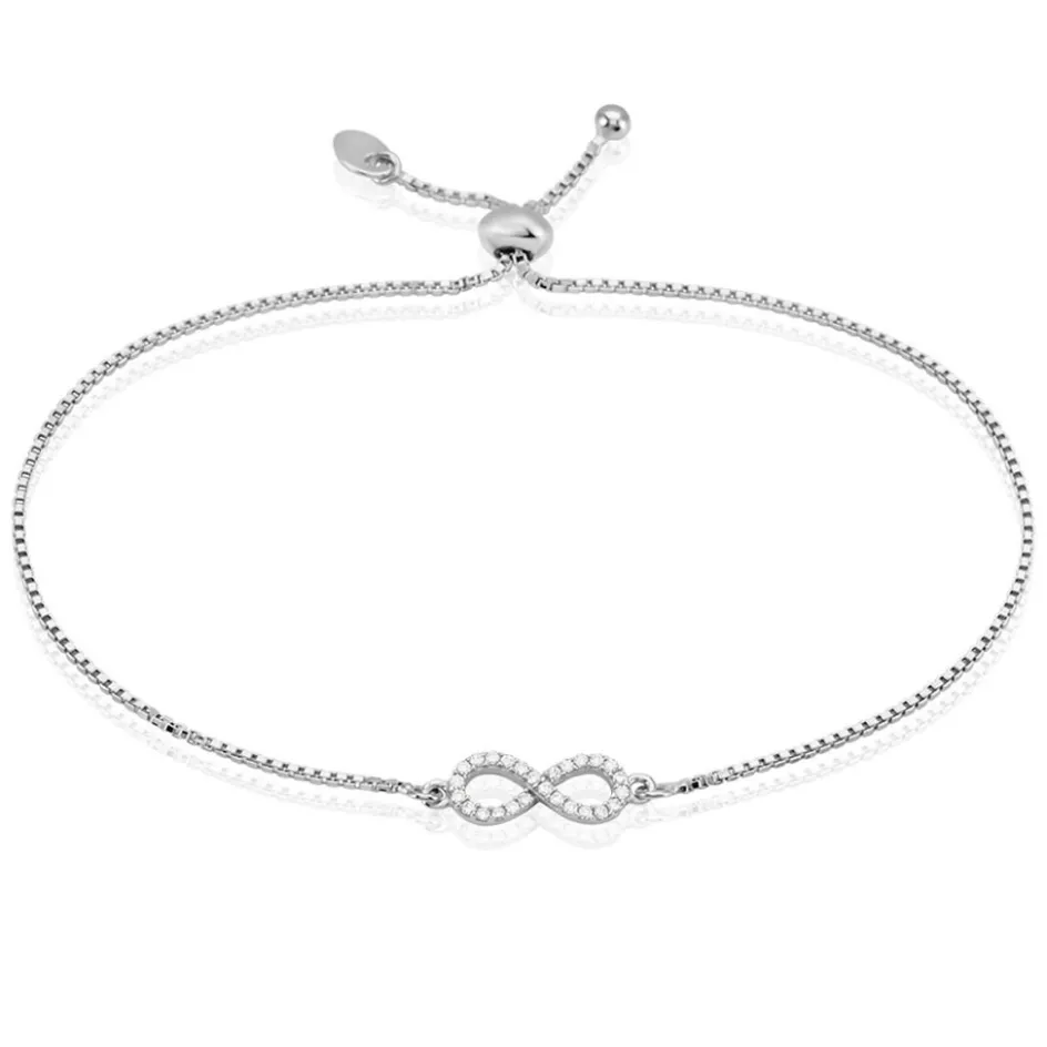 Histoire d'Or Bracelet Argent Blanc Anona Oxydes De Zirconium* Bracelets|Bracelets Fantaisie