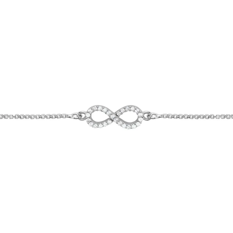 Histoire d'Or Bracelet Argent Blanc Anona Oxydes De Zirconium* Bracelets|Bracelets Fantaisie