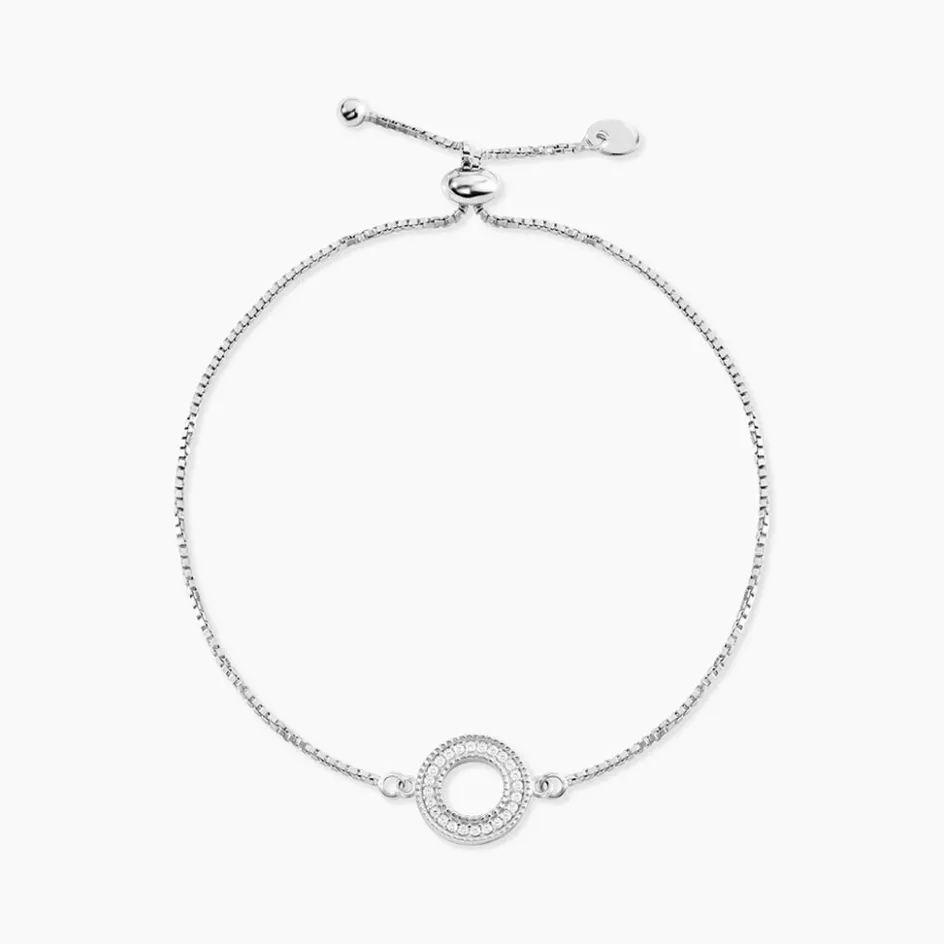 Histoire d'Or Bracelet Argent Blanc Anrai Oxydes De Zirconium* Bracelets|Bracelets Fantaisie