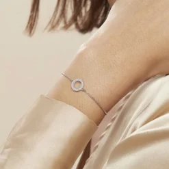 Histoire d'Or Bracelet Argent Blanc Anrai Oxydes De Zirconium* Bracelets|Bracelets Fantaisie