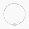 Histoire d'Or Bracelet Argent Blanc Turin Oxydes De Zirconium* Bracelets|Bracelets Fantaisie