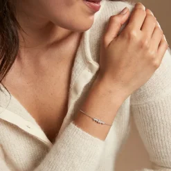 Histoire d'Or Bracelet Argent Blanc Winter Sweetness Oxyde De Zirconium* Bracelets|Bracelets Fantaisie