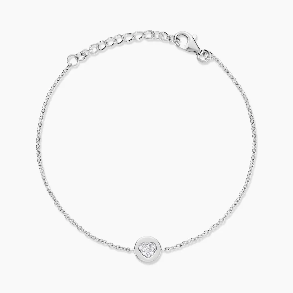Clearance Histoire d'Or Bracelet Argent Chaker Oxydes De Zirconium
