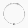 Sale Histoire d'Or Bracelet Argent Laureto Oxydes De Zirconium