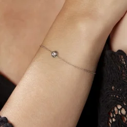 Sale Histoire d'Or Bracelet Argent Laureto Oxydes De Zirconium