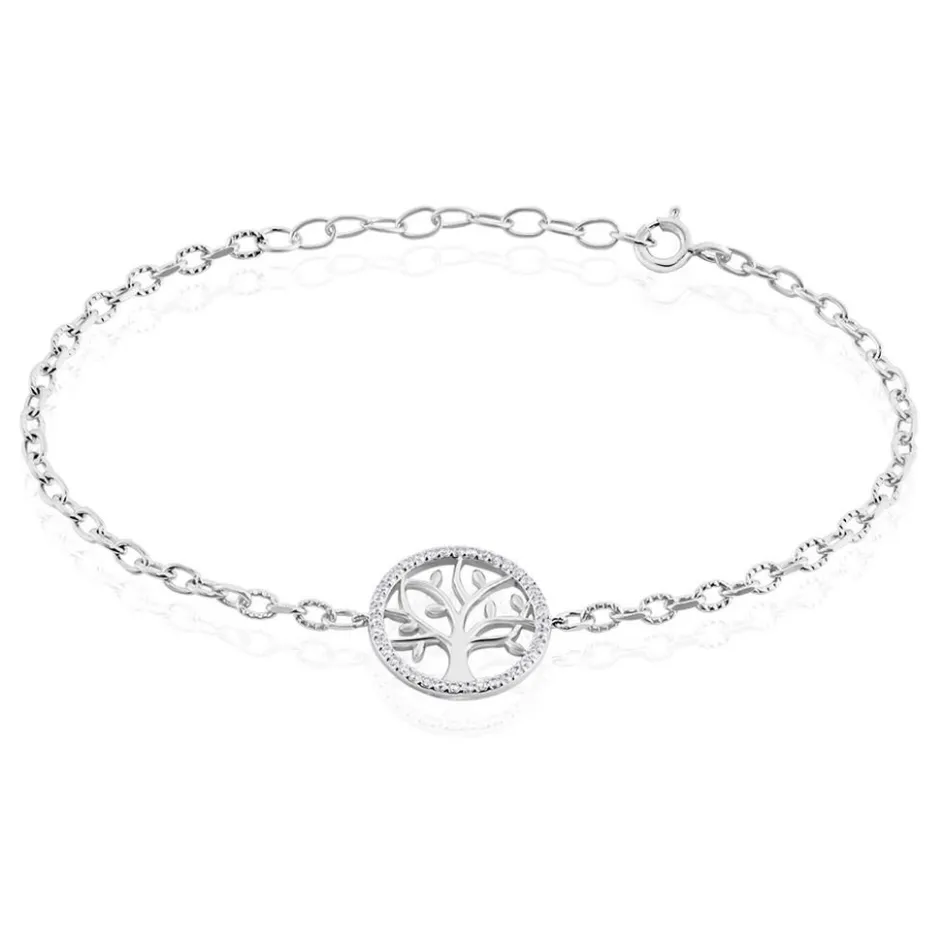 Best Histoire d'Or Bracelet Argent Urcisse Oxydes De Zirconium