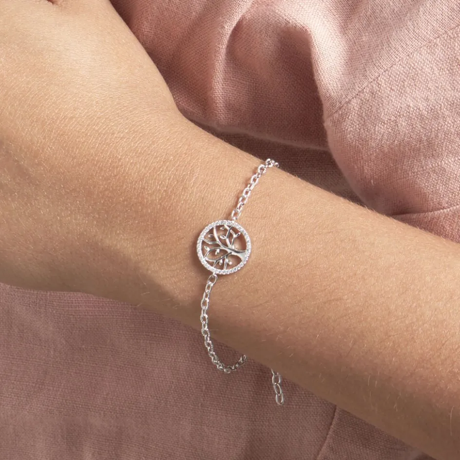 Best Histoire d'Or Bracelet Argent Urcisse Oxydes De Zirconium