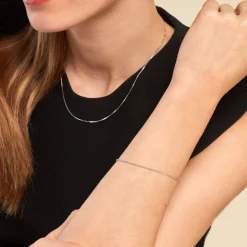 Histoire d'Or Bracelet Arletty Argent Blanc* Bracelets|Bracelets Fantaisie