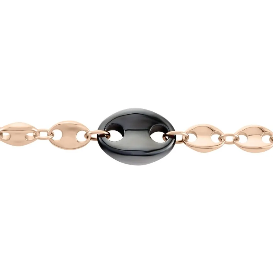 Clearance Histoire d'Or Bracelet Ashoka Argent Rose Céramique argent rose céramique noir