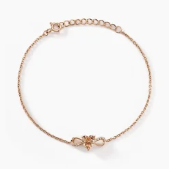 Hot Histoire d'Or Bracelet Atieno Argent Rose Oxyde De Zirconium argent rose oxyde champagne