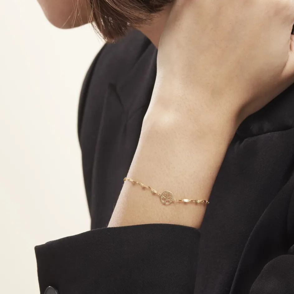 Clearance Histoire d'Or Bracelet Aulnia Or Jaune