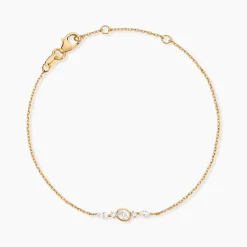 Histoire d'Or Bracelet Aurena Plaqué Or Jaune Oxyde De Zirconium* Bracelets|Bracelets Fantaisie