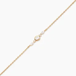 Histoire d'Or Bracelet Aurena Plaqué Or Jaune Oxyde De Zirconium* Bracelets|Bracelets Fantaisie