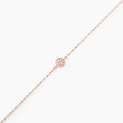 Histoire d'Or Bracelet Auxana De Zirconium argent rose oxyde