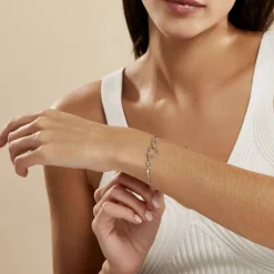 Histoire d'Or Bracelet Ayann Argent Blanc* Bracelets|Bracelets Fantaisie