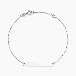 Histoire d'Or Bracelet Beavis Or Blanc* Bijoux Personnalisés|Bracelets