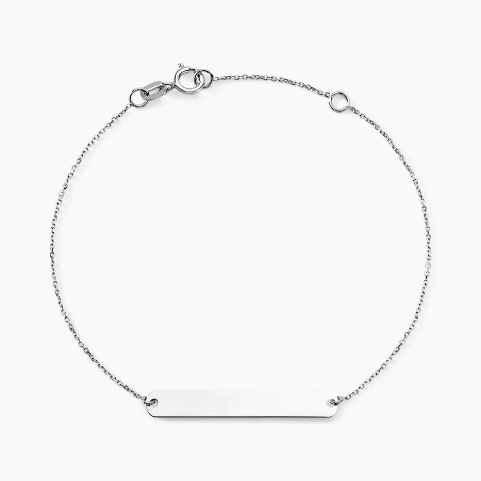 Histoire d'Or Bracelet Beavis Or Blanc* Bijoux Personnalisés|Bracelets