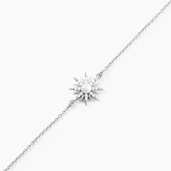 Discount Histoire d'Or Bracelet Blanca Argent Blanc Perle De Culture