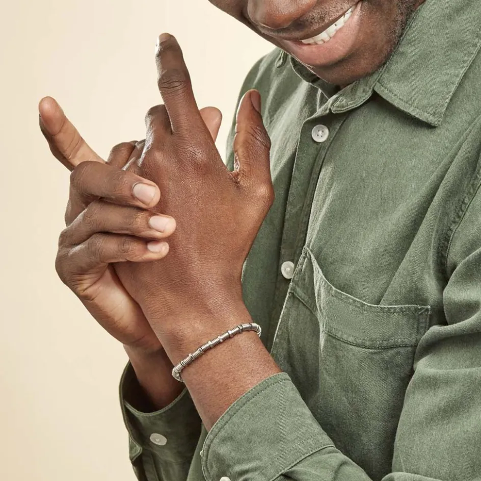 Histoire d'Or Bracelet Bryann Acier Gris